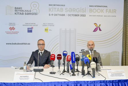 A press conference dedicated to 8th Baku International Book Fair was held